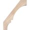Ekena Millwork 5 1/2"W x 22"D x 28"H Balboa Smooth Knee Brace, Douglas Fir BRC06X22X28BOA00SDF - alternate 2